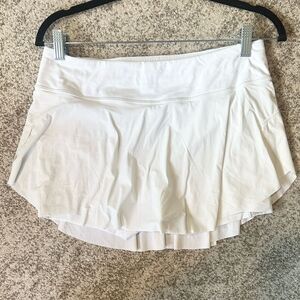 Lululemon White Athletic Skort 8